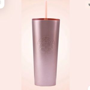 2019 Starbucks Rose Gold Stainless tumbler 24oz